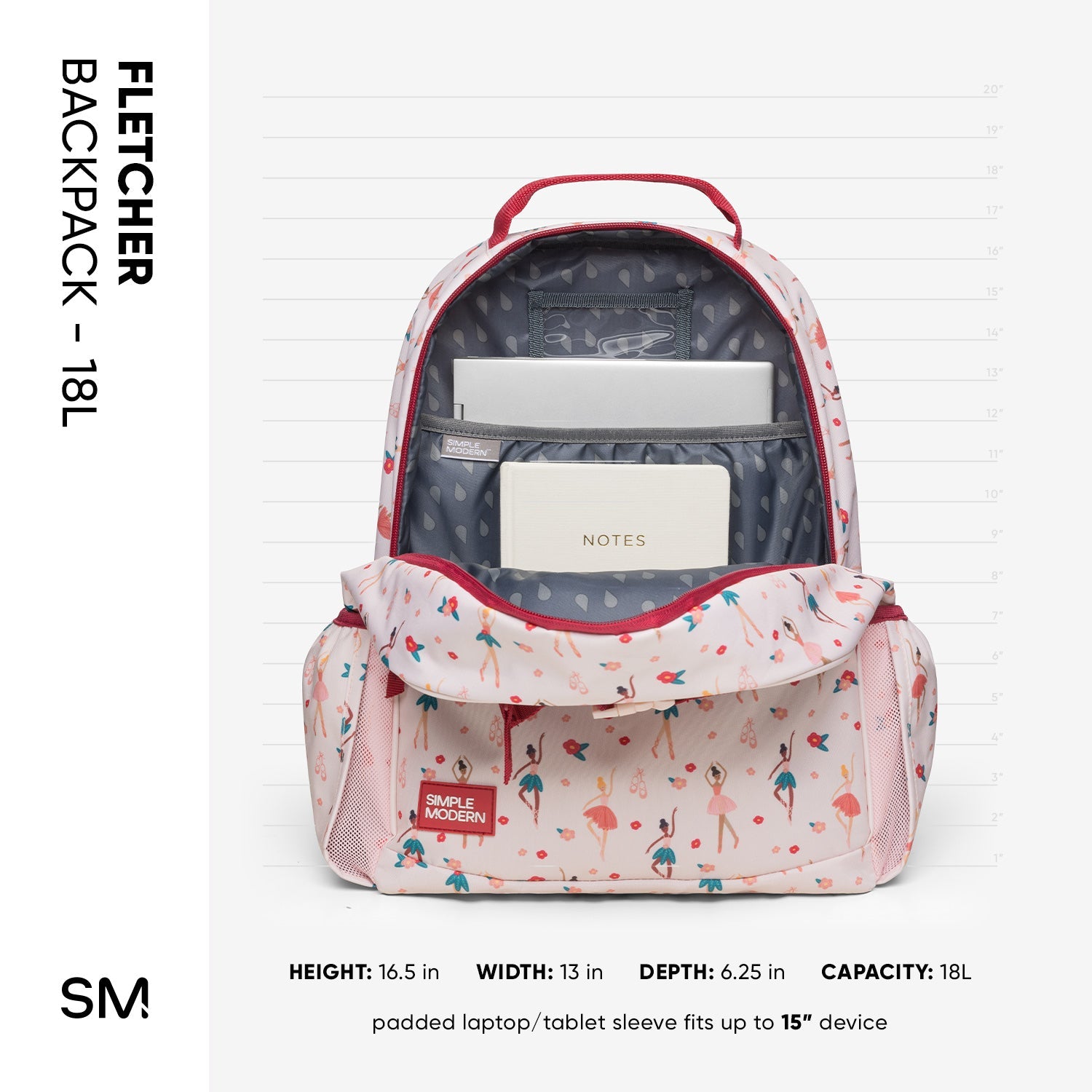 Fletcher Kids' Backpack - Large - Image 3