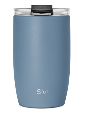 Voyager Tumbler with Clear Flip Lid & Straw