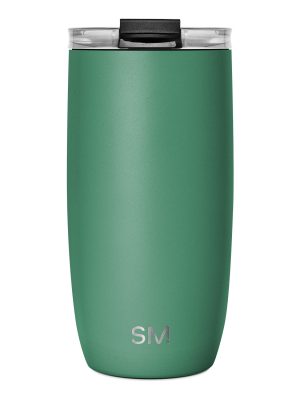 Voyager Tumbler with Clear Flip Lid & Straw