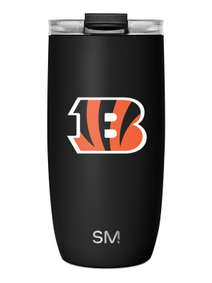 NFL Voyager Tumbler with Clear Flip Lid & Straw