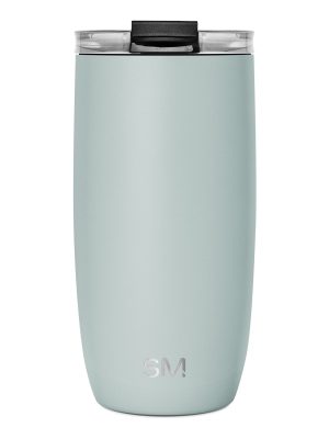 Voyager Tumbler with Clear Flip Lid & Straw