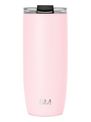 Voyager Tumbler with Clear Flip Lid & Straw