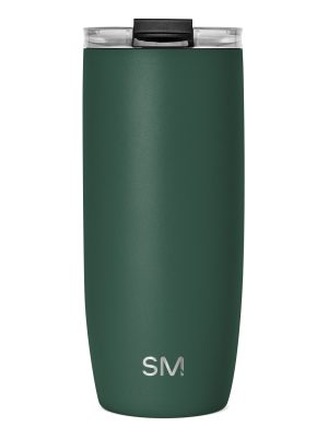 Voyager Tumbler with Clear Flip Lid & Straw