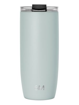 Voyager Tumbler with Clear Flip Lid & Straw