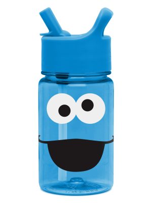 Summit Kids Plastic Water Bottle with Straw Lid