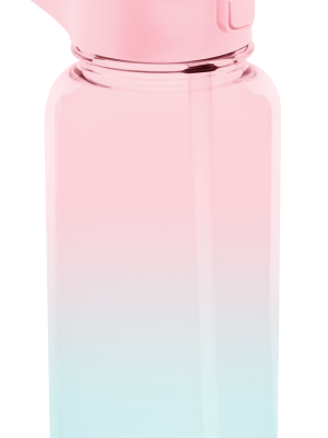 Plastic Summit With Simple Flip Silicone Straw Lid