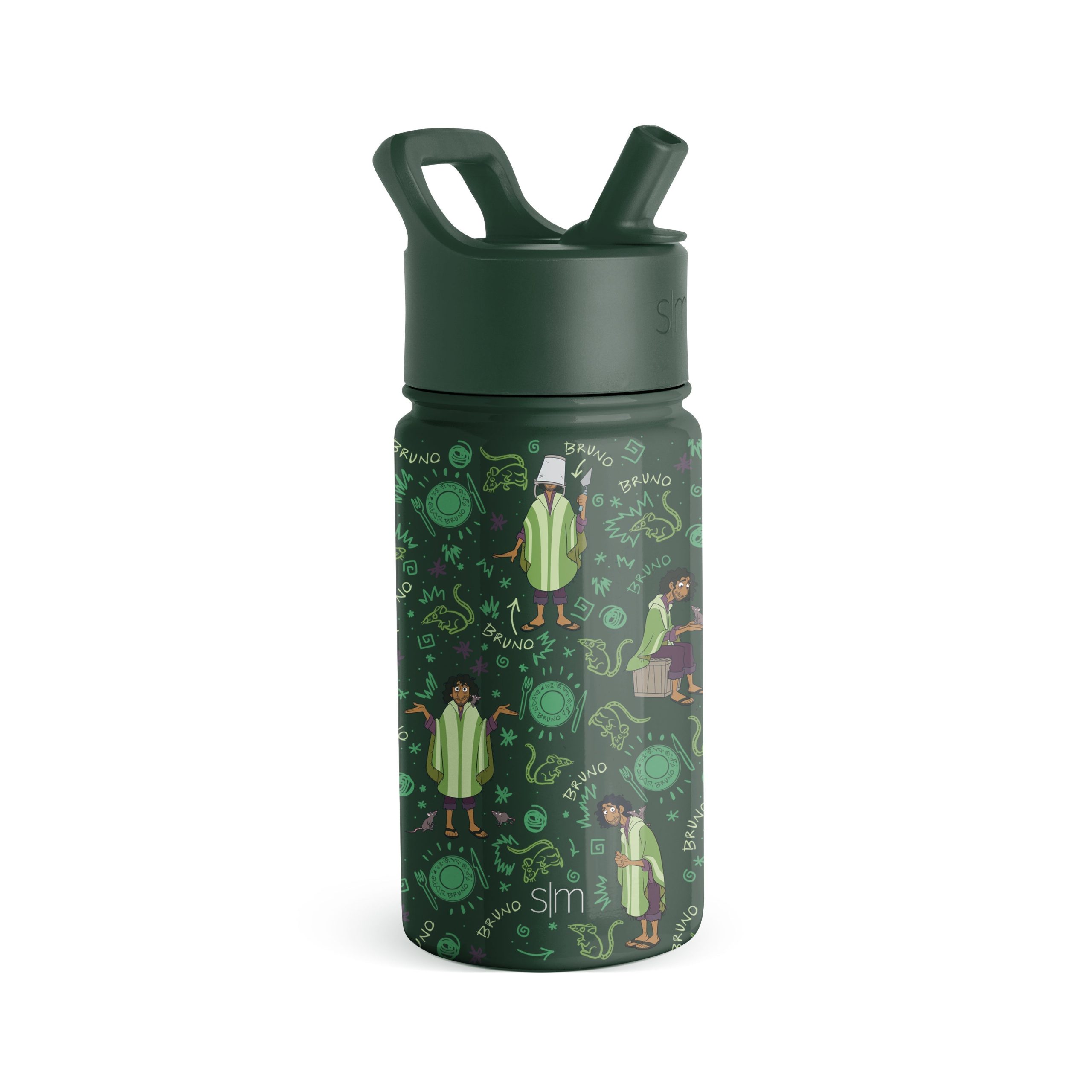 Summit Kids Water Bottle with Straw Lid