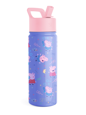 Summit Kids Water Bottle with Straw Lid