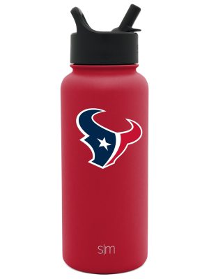 NFL Summit Insulated Water Bottle with Straw Lid