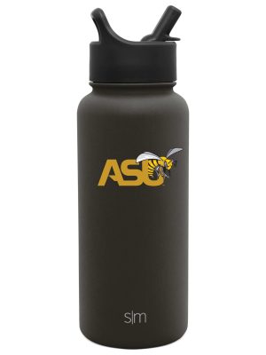 Collegiate Summit Water Bottle with Straw Lid