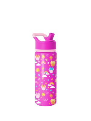 Summit Kids Water Bottle with Straw Lid