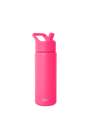 Summit Water Bottle with Straw Lid