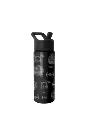 Summit Kids Water Bottle with Straw Lid
