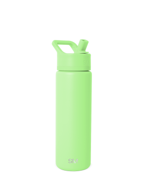 Summit Water Bottle with Straw Lid