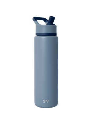 Summit Water Bottle with Straw Lid