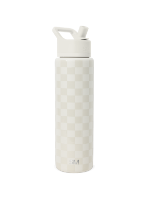 Summit Water Bottle with Straw Lid