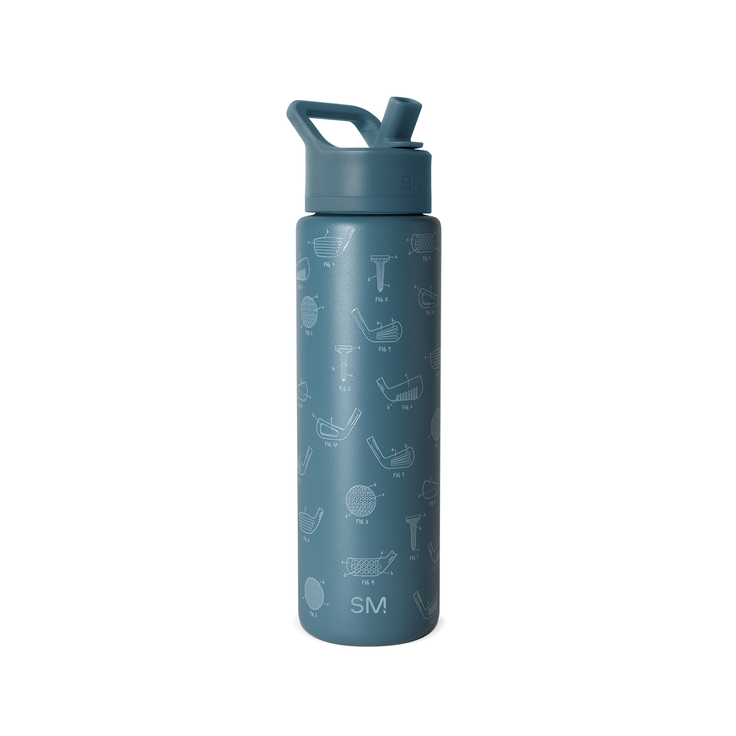 Summit Water Bottle with Straw Lid