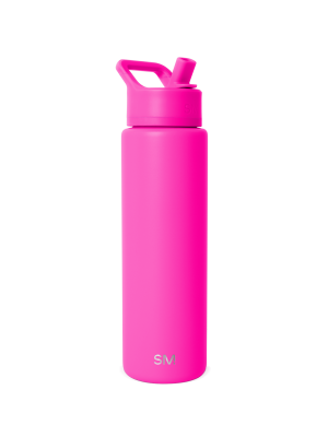 Summit Water Bottle with Straw Lid