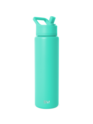 Summit Water Bottle with Straw Lid